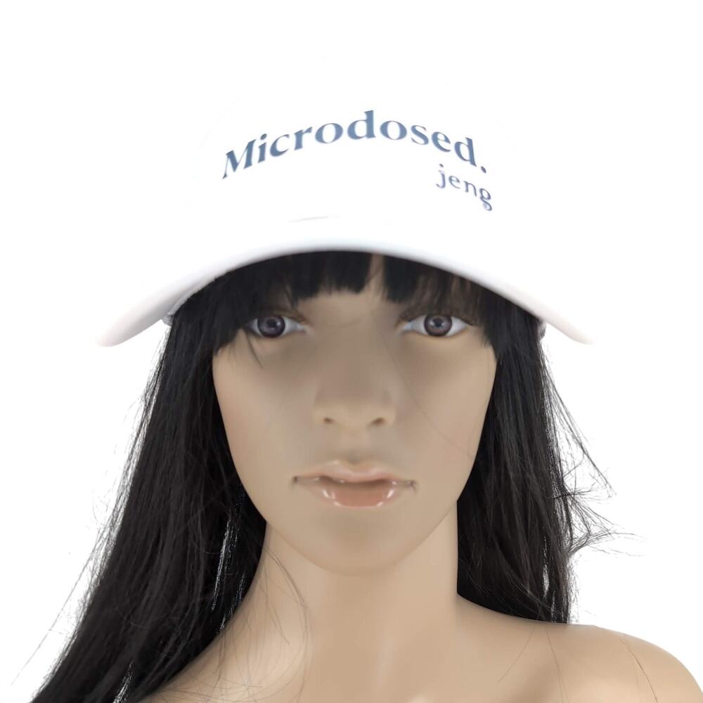 Microdosed. jeng White Otto World Famous Foam Front Trucker Hat Baseball Cap NEW